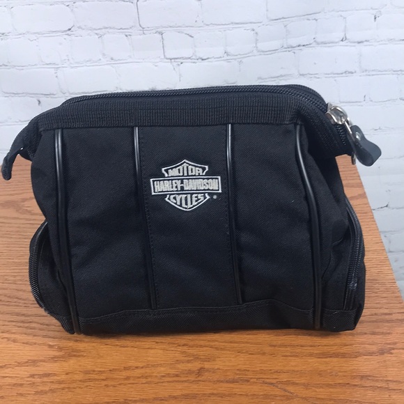 Harley-Davidson Other - Harley-Davidson Toiletry zippered Travel bag, GUC